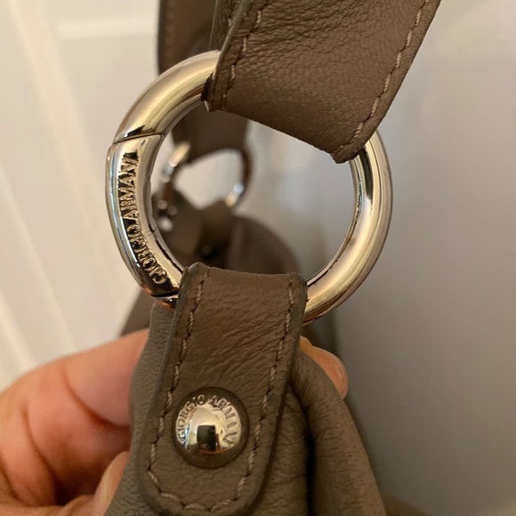 Giorgio Armani Leather Hobo - Picture 5 of 7